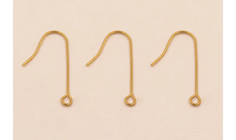 Pendinete gancho 30mm Acero Inox. 316L / Base Pendientes 