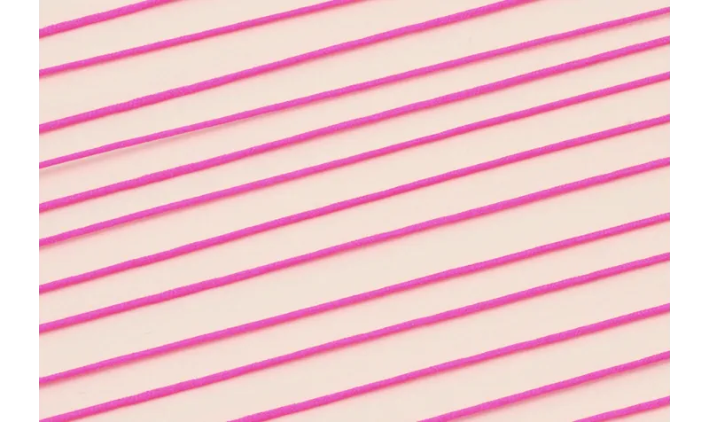 Hilo Macramé 1mm Fuxia / Hilos y Cordones, Algodón / Símil