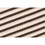 Cordón de 3mm Azul petróleo con hilo dorado / Hilos y Cordones, Algodón / Símil