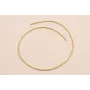 Cordón de 2mm Magnético Dorado 51 cms / Hilos y Cordones, Algodón / Símil