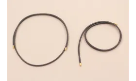 Cordón de 2mm Magnético Gris 51 cms / Hilos y Cordones, Algodón / Símil