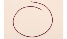 Cordón de 2mm Magnético Morado 51 cms / Hilos y Cordones, Algodón / Símil