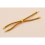 Cordón de 3mm Preparado Mostaza claro / Hilos y Cordones, Algodón / Símil