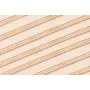 Lazo de Mini Vichy 5mm cuadros mostaza / Lazos
