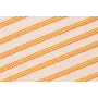 Lazo de Mini Vichy 5mm cuadros Naranja / Lazos