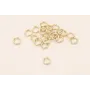 Arandela 2,5*0,4mm Baño Oro 18K y 3 micras espesor / Arandelas de Baño Oro 3 Micras 18K