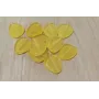 Gota triangular 22*18mm Amarillo /Cuentas de  Cristal 