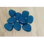Gota triangular 22*18mm Azul /Cuentas de  Cristal 