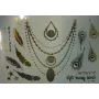Plancha tatuajes 21*15 / Accesorios bisutería