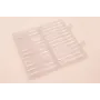 Caja de 17*9cms con 24 tubos / Organizadores bisutería