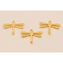 Entrepieza Libélula 20*15mm / Cuentas Metálicas de Baño Oro 3 Micras 18K