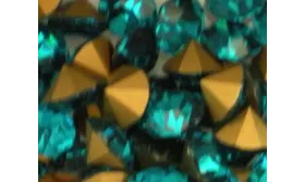 SIMIL PRECIOSA SS45 BLUE ZIRCON. CCC282-9