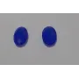 Cristal para cabujón 10,5*8,1mm Azul opal /Cuentas de  Cristal