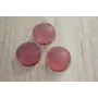 Disco Cristal facetado 11mm Morado Opal /Cuentas de  Cristal