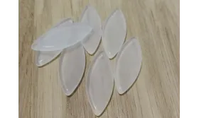 Ovalo Cristal africano 12*30 mm Transparente Opal /Cuentas de  Cristal