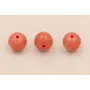 Bola Cristal 10mm Color Coral /Cuentas de  Cristal