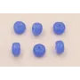 Donut Cristal 6*4mm  Azul eléctrico /Cuentas de  Cristal