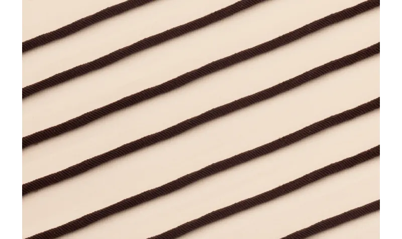 Cordón Elástico 3mm Marrón