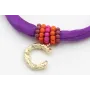 Pendientes aros con facetadas verdes,ovnis facetad