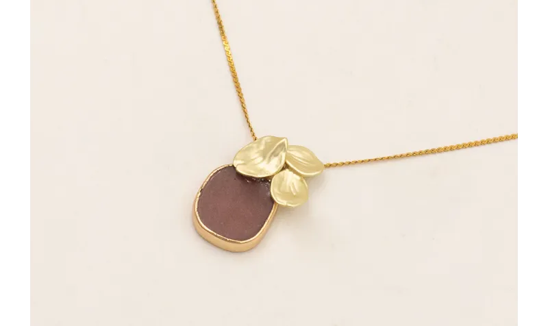 Collar cadena completa de acero inoxidable, trio d