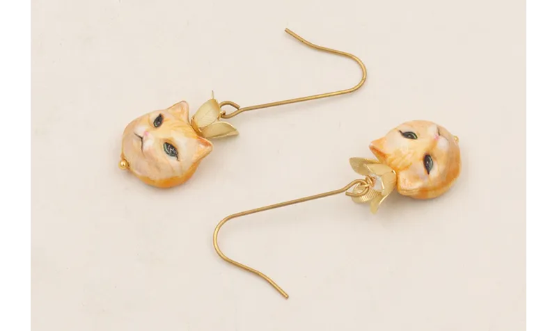 Pendientes perno gancho de acero inoxidable, perli