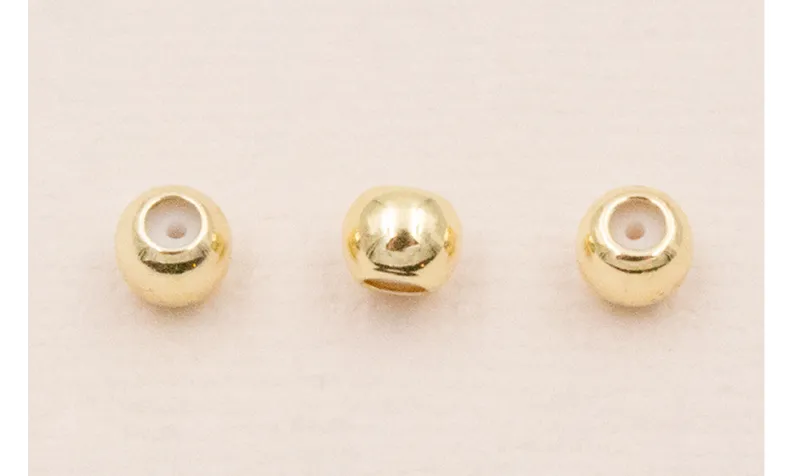 Bola de 5mm con freno se silicona Baño Oro
