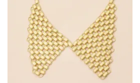 Collar Completo Pajarila 140*120mm  / Bases de Collares de Latón / Zamak