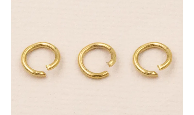 Arandela adero Inox. 316L 7mm ext. Baño Oro