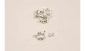 Cierre marinero plata 12mm  ext / Cierres de Latón / Zamak