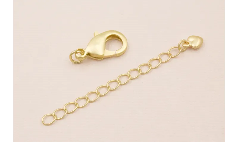 Cierre Completo mosquetón de 20mm Oro Mate