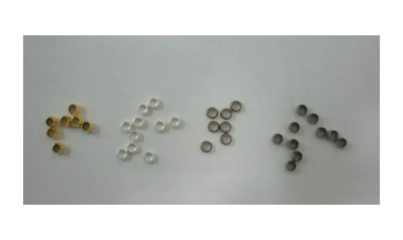 CHAFAS DORADO 3,5MM (GR) / Grapas de Latón / Zamak