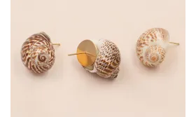 Pendiete Concha 30mm diametro / Base Pendientes 