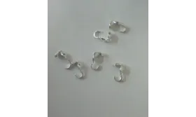 TAPANUDOS PLATA / Terminales de Latón / Zamak