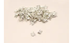 Terminal para cadena Bolas 1,2mm plata / Terminales de Latón / Zamak