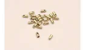 Terminal 1,2mm oro mate / Terminales de Latón / Zamak