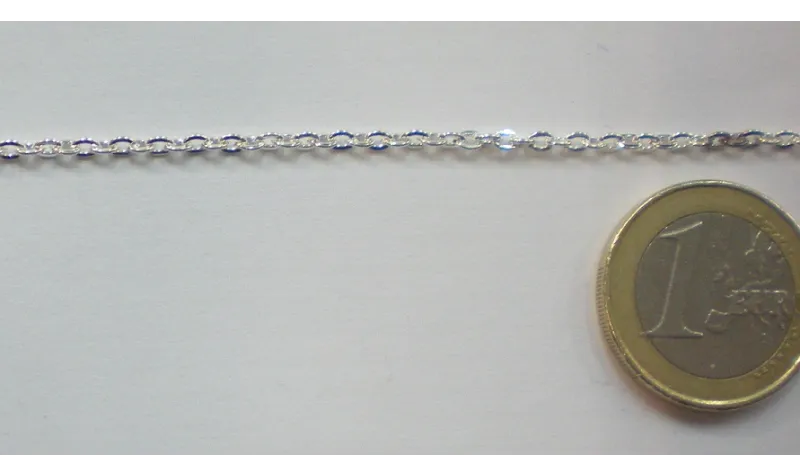 CADENA 2MM PLATA / Cadenas de Latón / Zamak