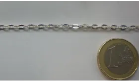 CADENA 3MM PLATA / Cadenas de Latón / Zamak
