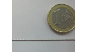 Cadena 925: 0,7mm ancho plata / Cadenas de Plata 925