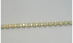 Cadena Strass ss 6,5 White Opal / Cadenas de Latón / Zamak