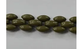 Cadena Paves 8mm ancho verde oliva / Cadenas de Latón / Zamak