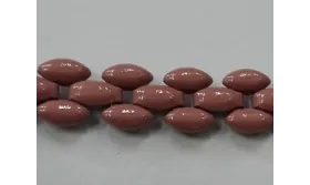 Cadena Paves 8mm ancho Rosa Malva / Cadenas de Latón / Zamak