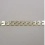 Cadena láminas rectangulares 7*4mm Dorado / Cadenas de Latón / Zamak