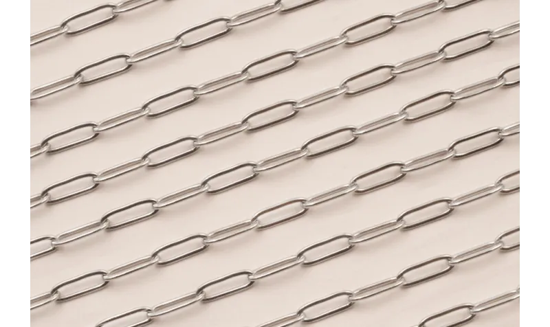 Stain Steel: Cadena acero eslabón  12*4mm