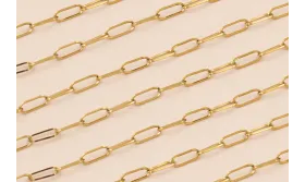 Cadena Acero Inoxidale eslabón 6*3mm Dorado / Cadenas de Acero Inoxidable