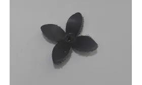 Campanilla 20mm Gris oscuro / Hilos y Cordones, Cuero y piel