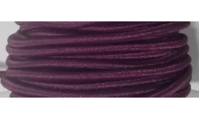 Cordón Goma Alta Calidad 3mm MORADO / Hilos y Cordones, Cordón de goma