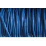 SIMIL CUERO 2MM AZULON / Hilos y Cordones, Algodón / Símil