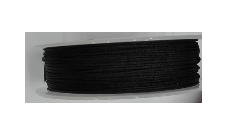 Hilo Macramé 1mm negro / Hilos y Cordones, Algodón / Símil