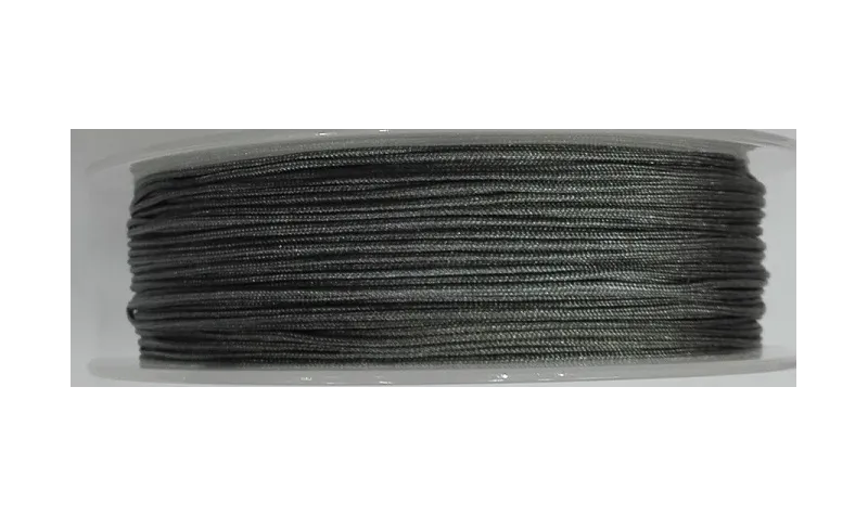 Hilo Macramé 1mm Gris / Hilos y Cordones, Algodón / Símil