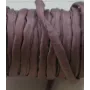 Cinta de seda Natural cosida 4mm Lila / Hilos y Cordones, Hilo de seda